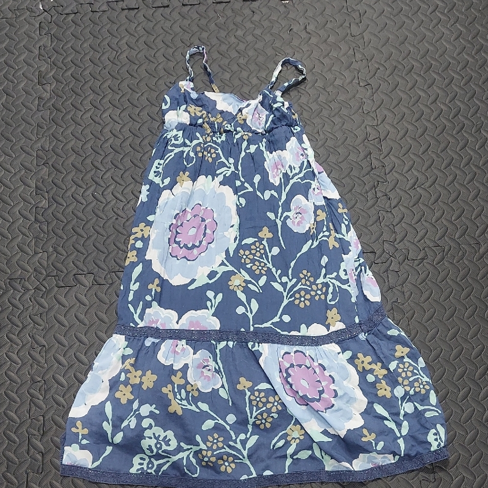 Old Navy Floral Kids Dress - Blue and Pink